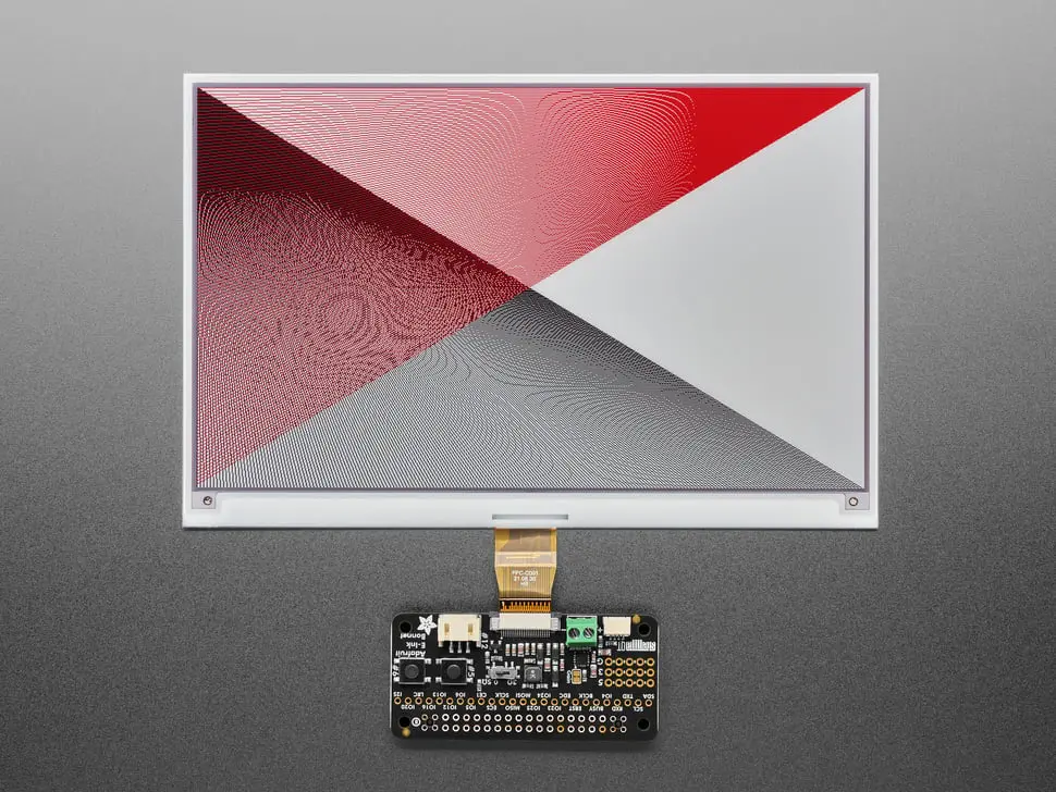 Adafruit E-Ink Bonnet For Raspberry Pi - 24-Pin E-Paper Displays 1