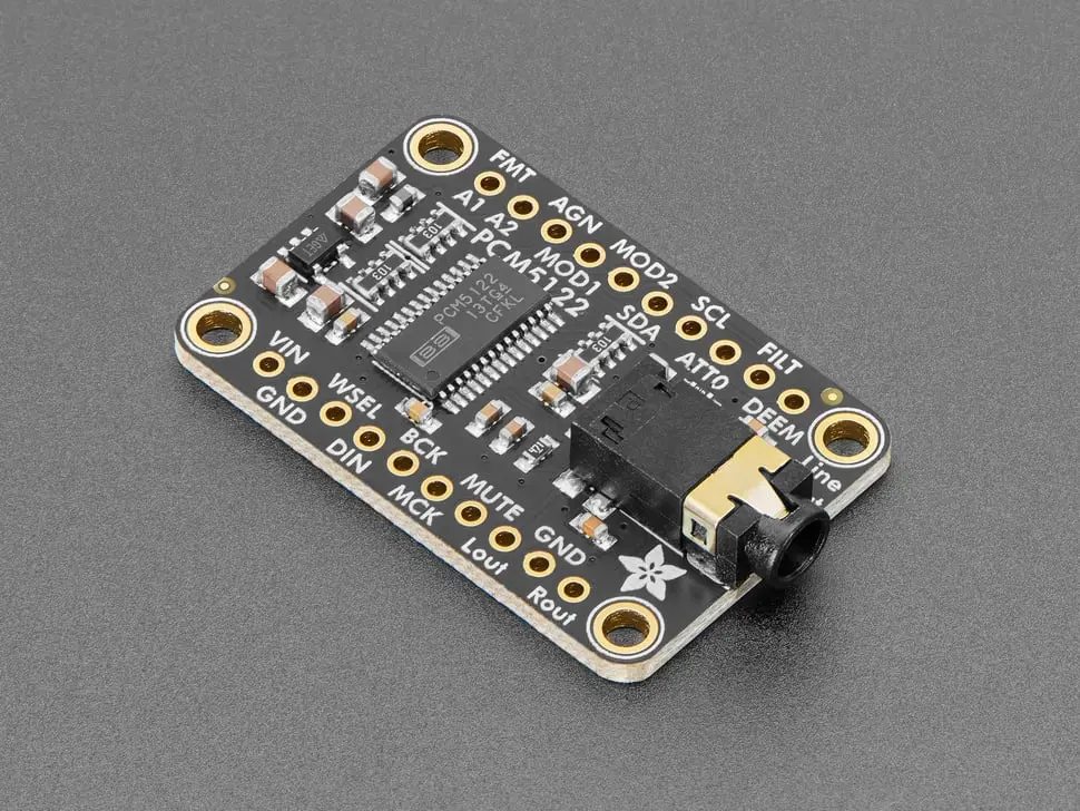 Adafruit Pcm5122 I2s Dac With Line Level Output 1