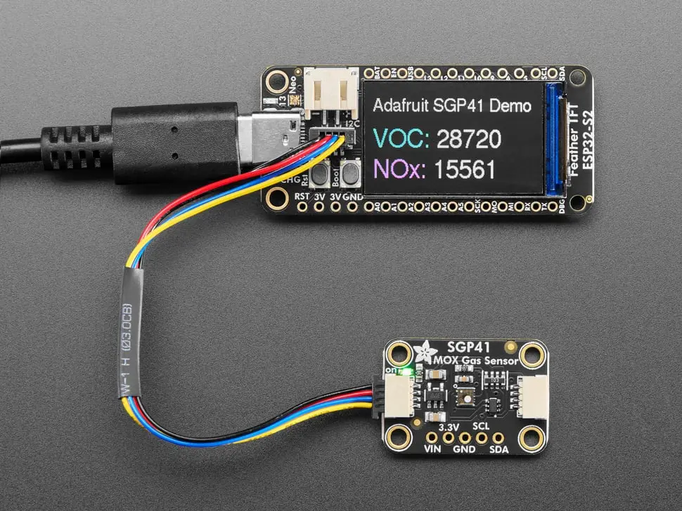 Adafruit Sgp41 Multi-Pixel Gas Sensor Breakout - Voc & Nox - Stemma Qt / Qwiic 1