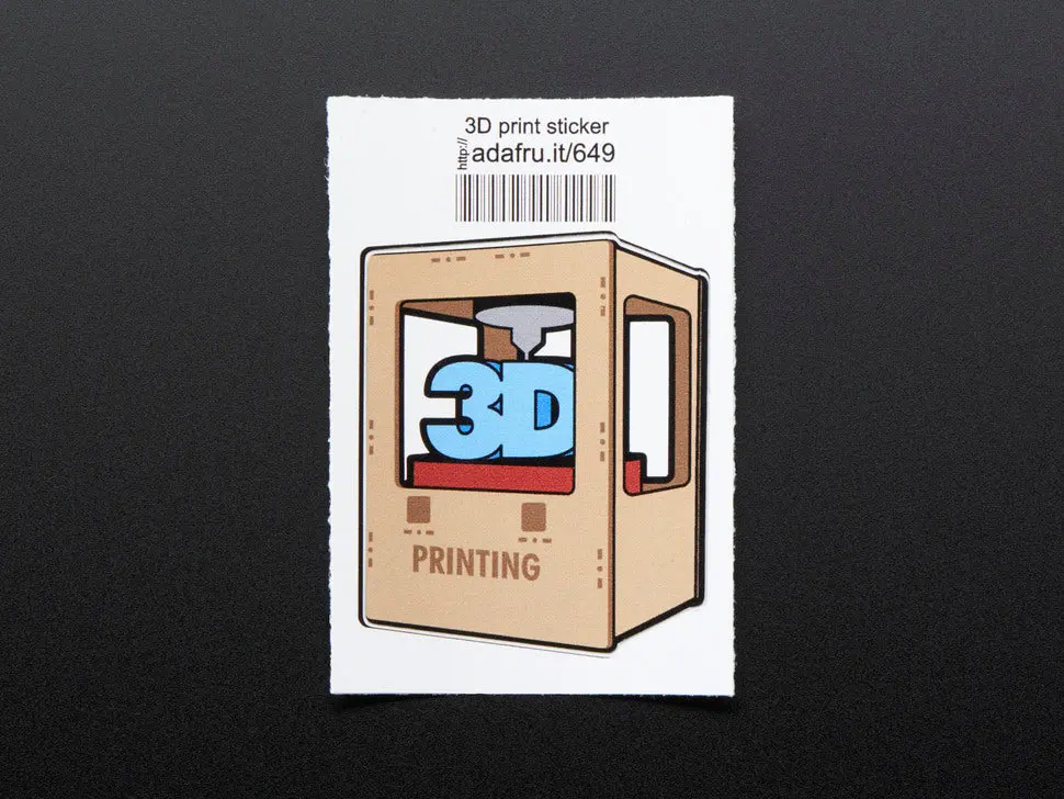 3D Printing Sticker 1