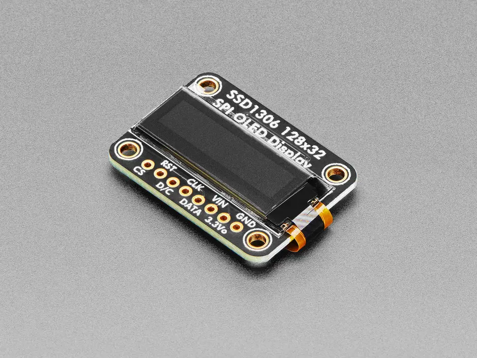 Monochrome 128X32 Spi Oled Graphic Display 1