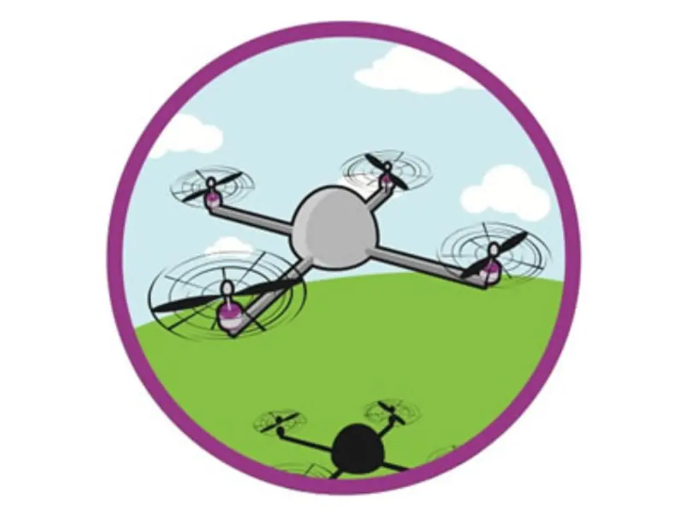 Educational Mini Uav Sticker 2