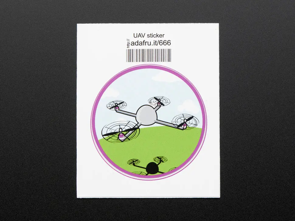 Educational Mini Uav Sticker 1