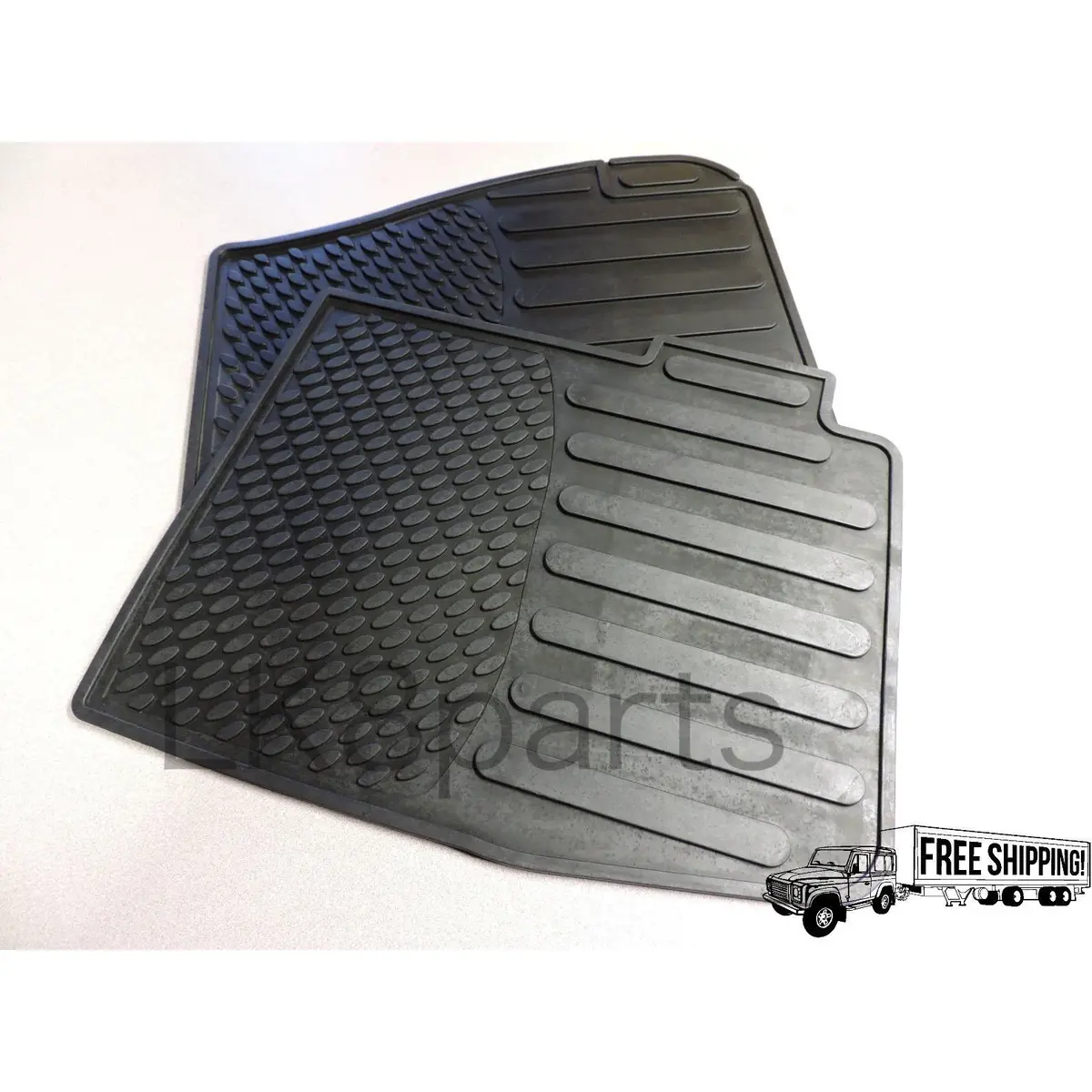 Front Floor Rubber Mats Set 1