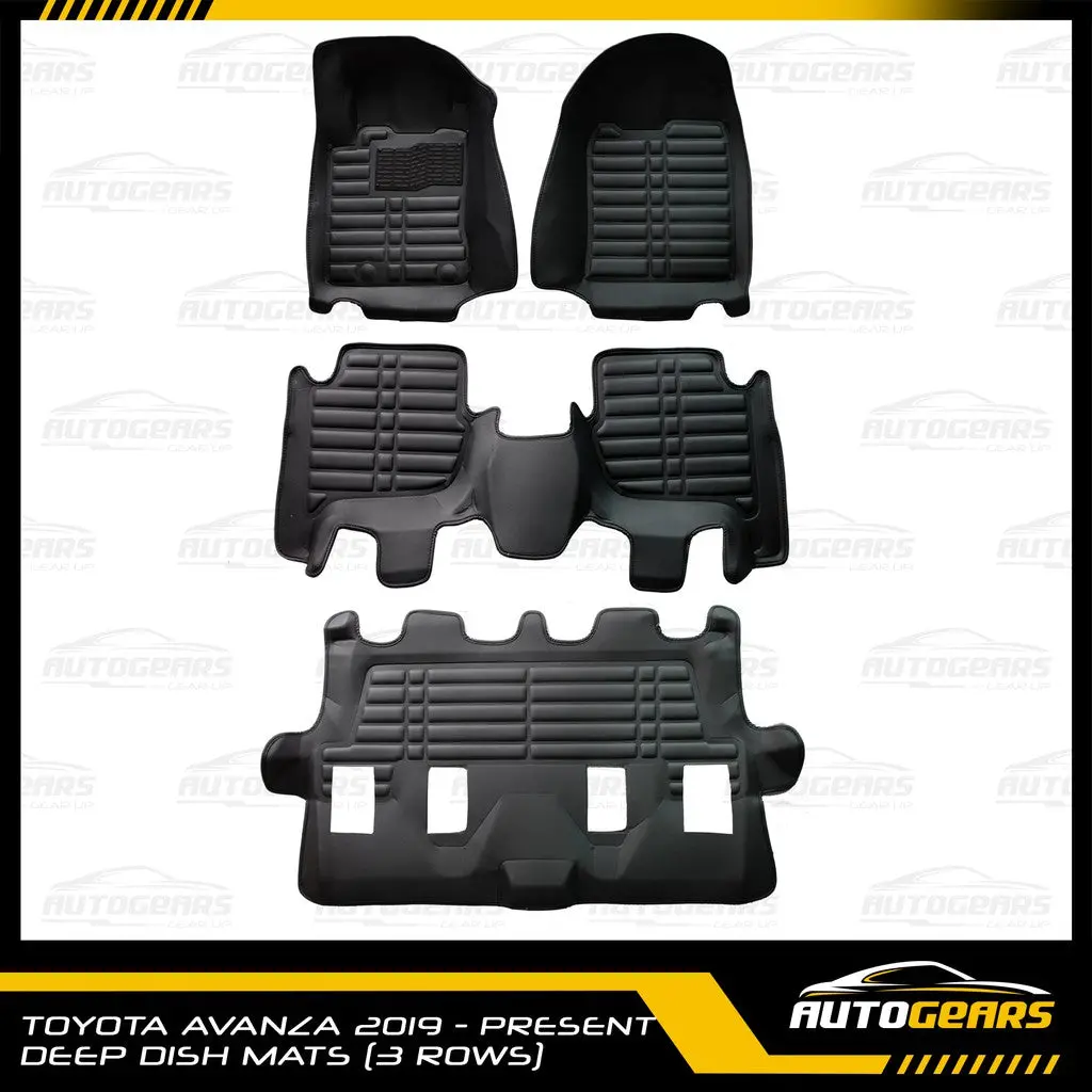 Toyota Avanza (2019 - 2021) Deep Dish Mats / Matting 1