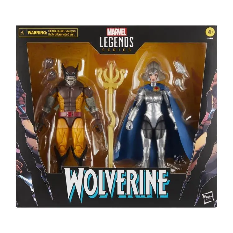 Marvel Legends Brood Wolverine Vs Lilandra 6-Inch 2 Pack 1
