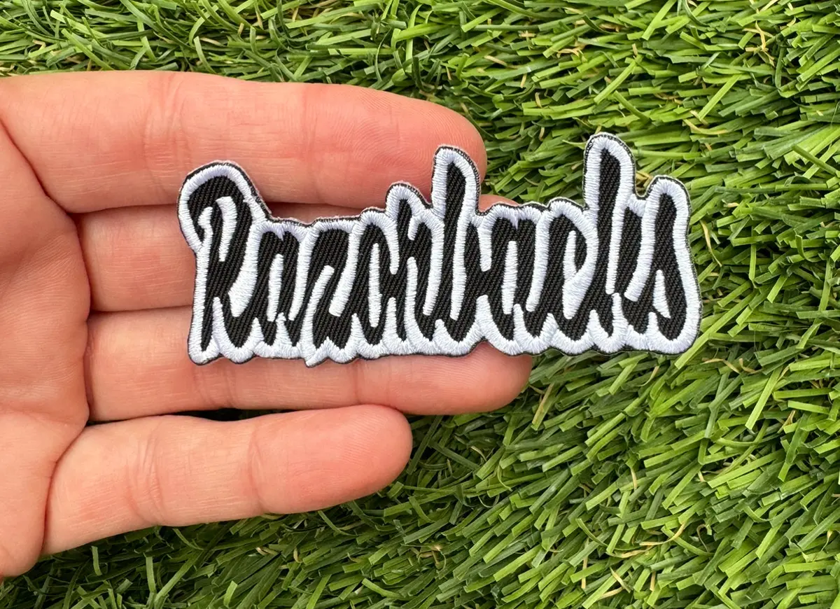 Razorbacks Iron On Patch 1