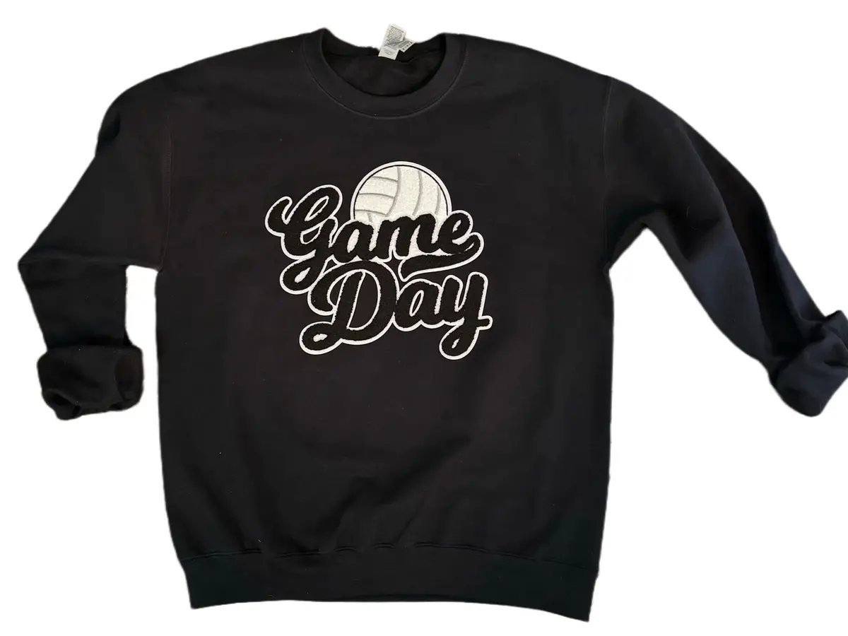 Volleyball Game Day Sweatshirt 1