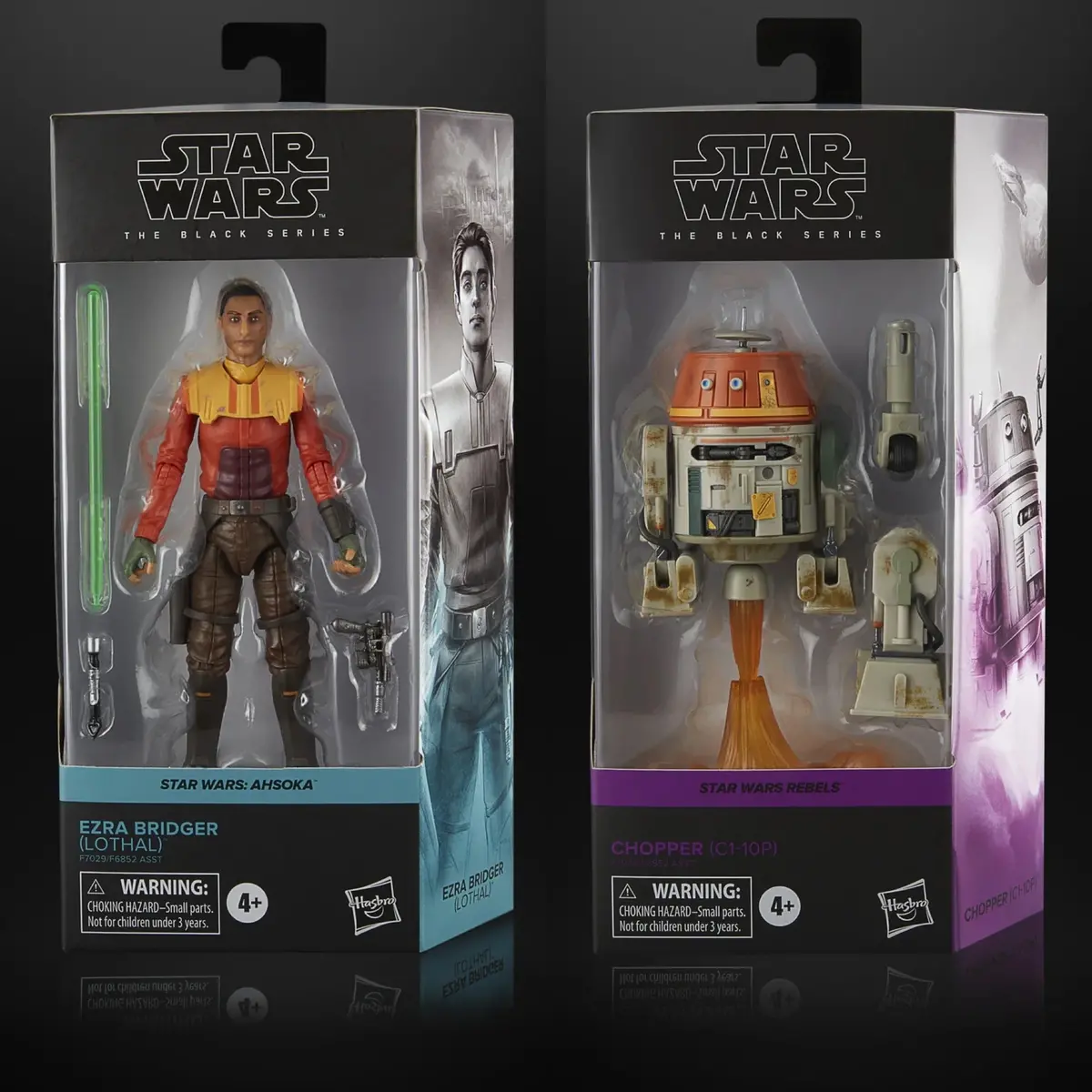 Star Wars Black Series Ahsoka Show Ezra + Chopper (Set Of 2) Just In 1