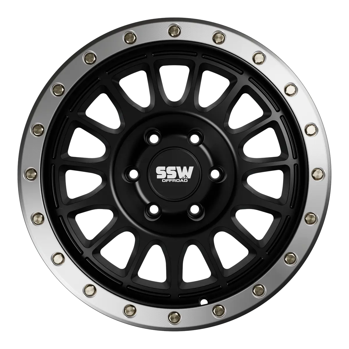 Dakar Evo / Matte Black / 17X9.0 +25 1