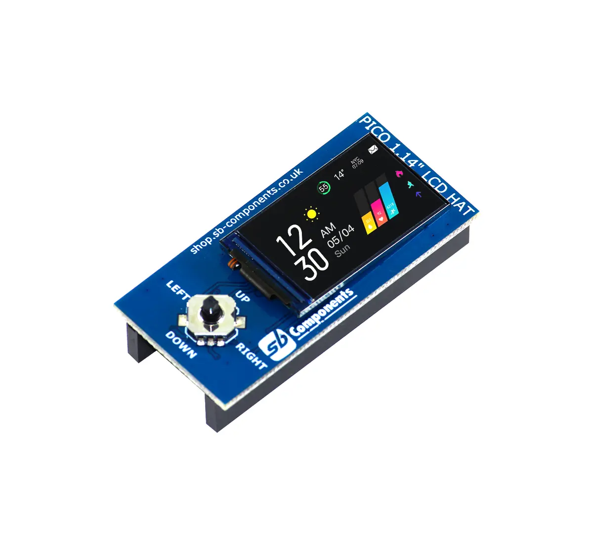 1.14” Lcd Hat For Pico 1
