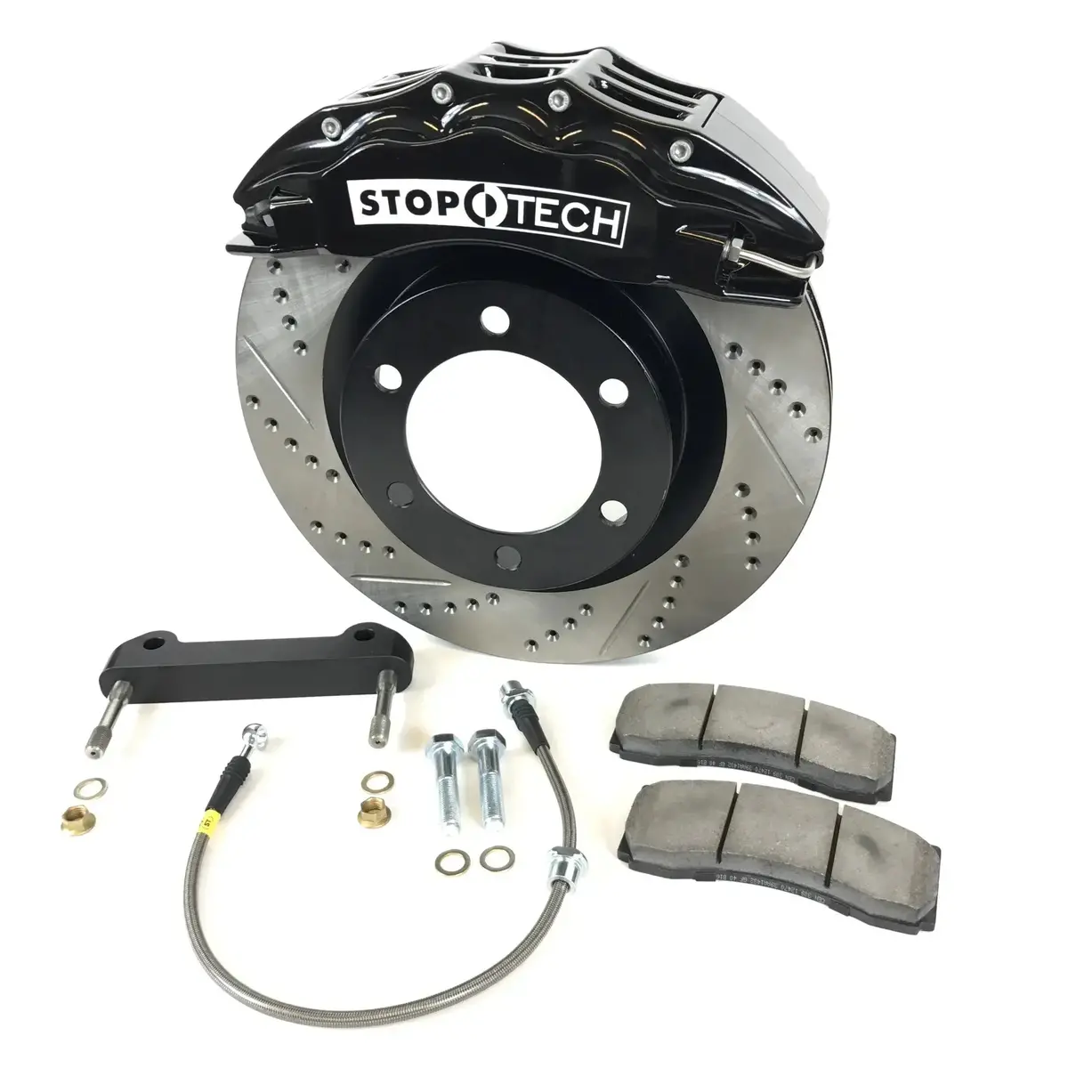 6 Piston Front Big Brake Kit Fits 2005-2023 Toyota Tacoma 1