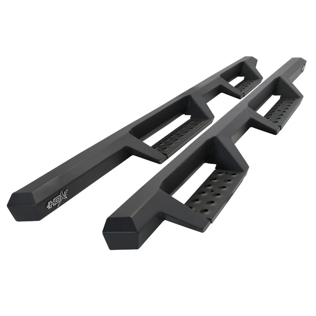 Westin/Hdx 2021+ Ford Bronco Drop Nerf Step Bars - Textured Black For 2021+ Ford Bronco 4-Door | 56-14195 2