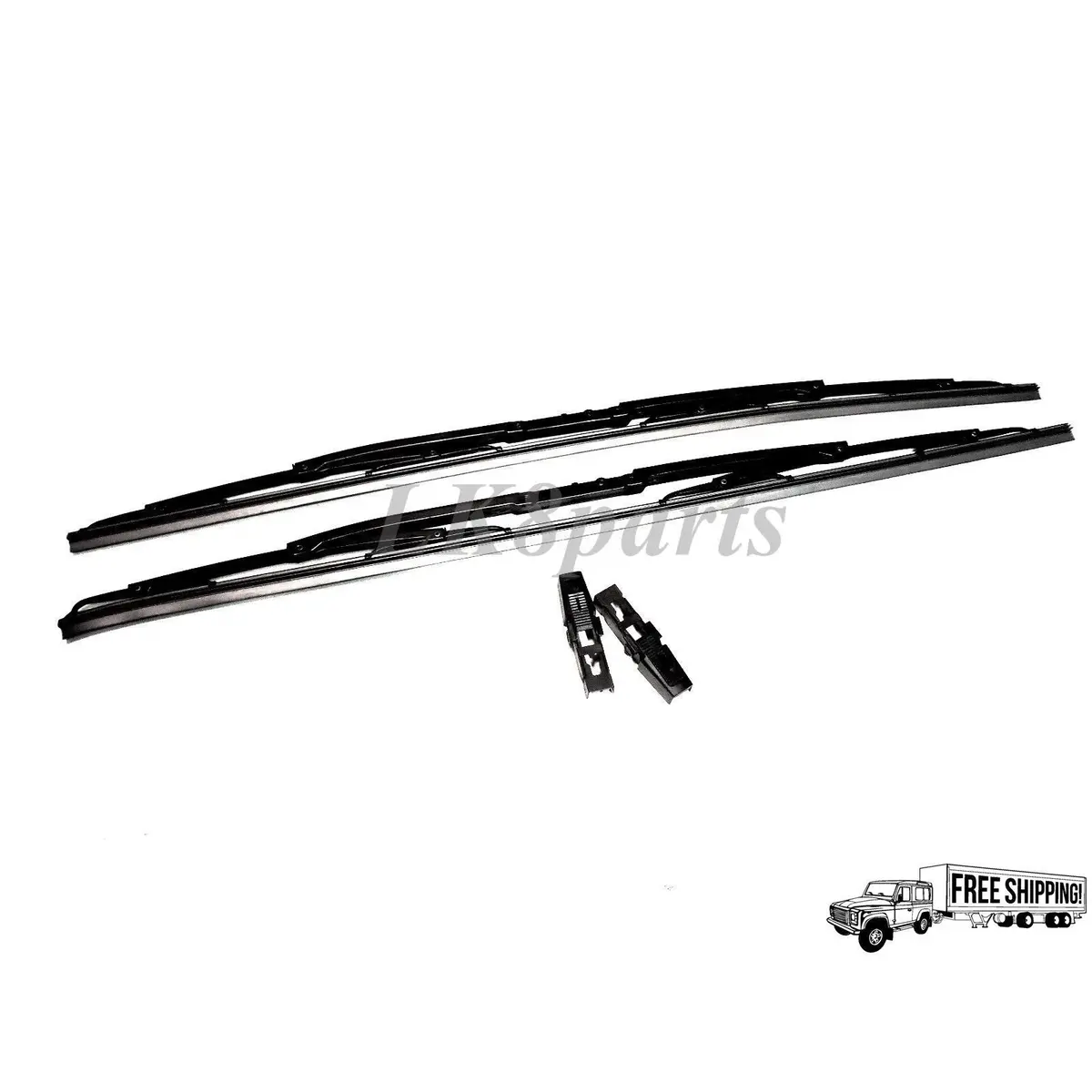 Front Wiper Blade Set & Clip Set 1