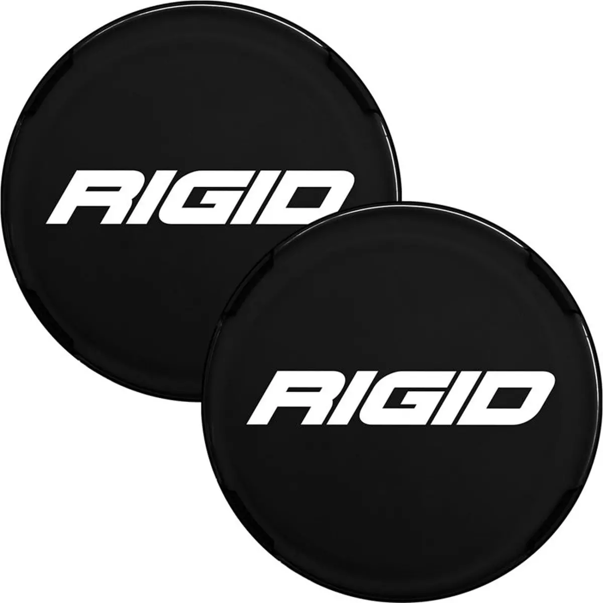 Rigid Industries 360-Series 6In Light Covers - Black (Pair) | 363665 1