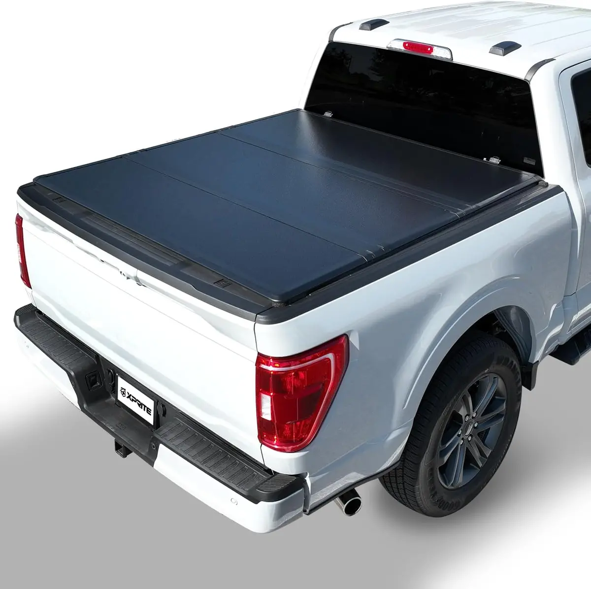 Hard Tri-Fold Truck Bed Tonneau Cover For 2015-2026 Ford F150 1