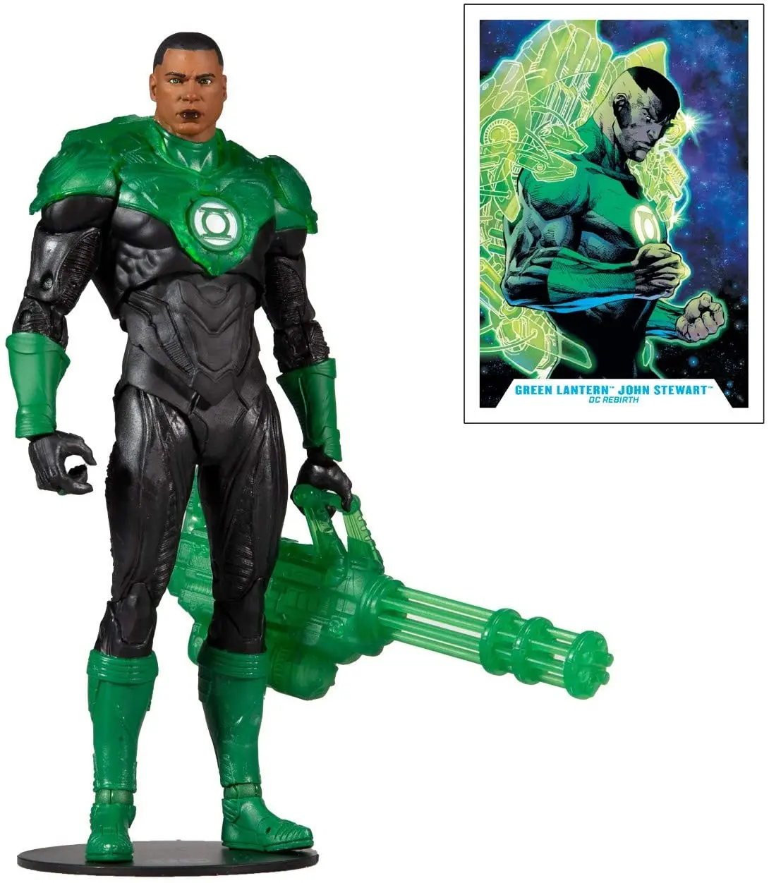 Mcfarlane Toys Dc Multiverse Modern Comic Green Lantern (John Stewart) 7" Action Figure 1
