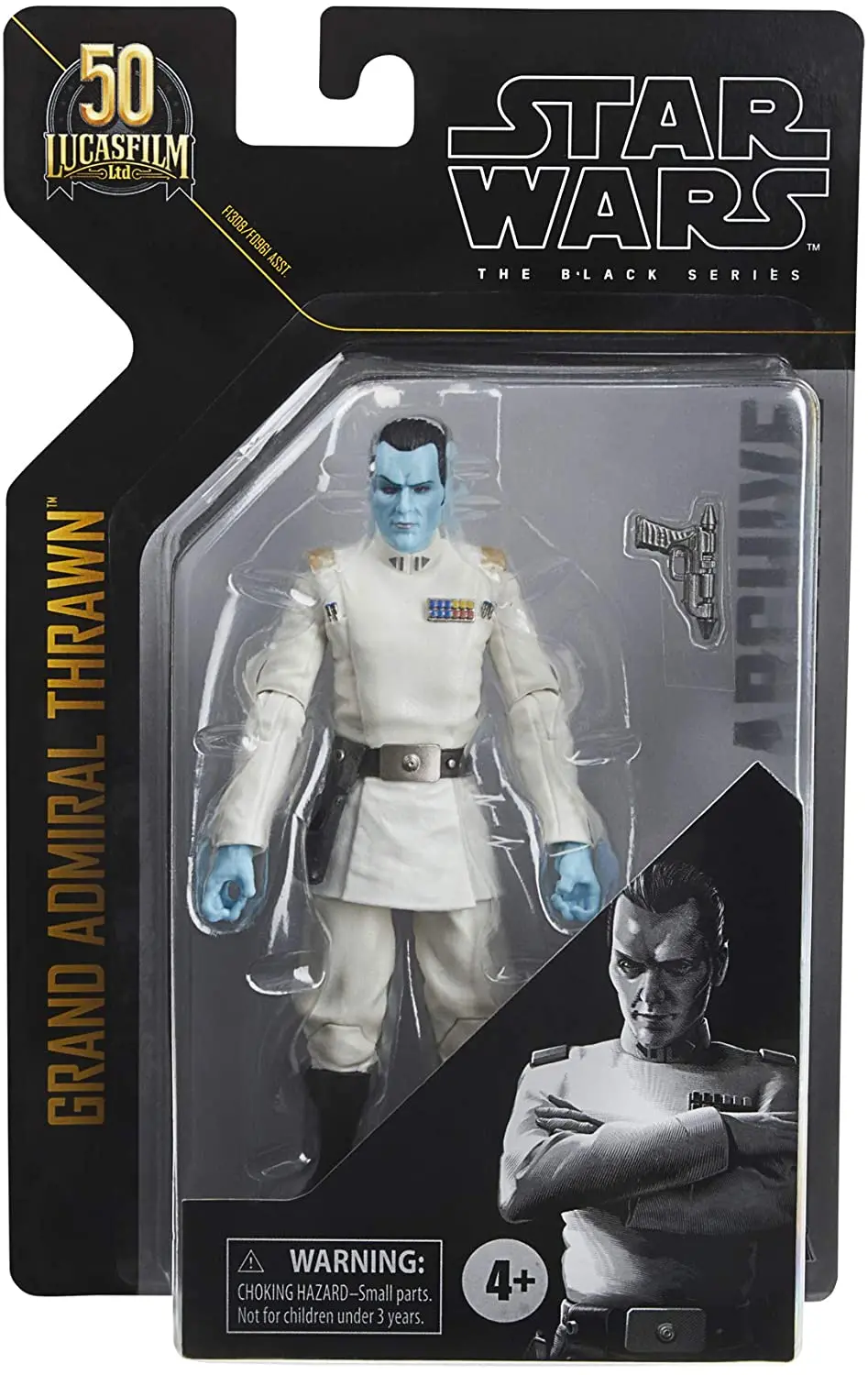 Star Wars Black Series Archive Grand Admiral Thrawn 6-Inch Figure 1