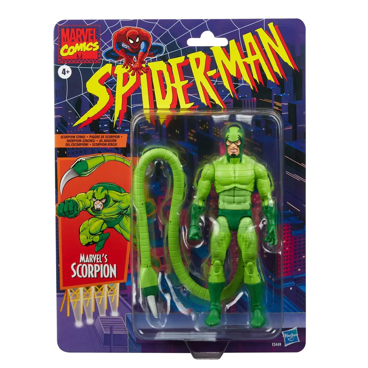 Marvel Legends Retro Scorpion 6-Inch Figure 1