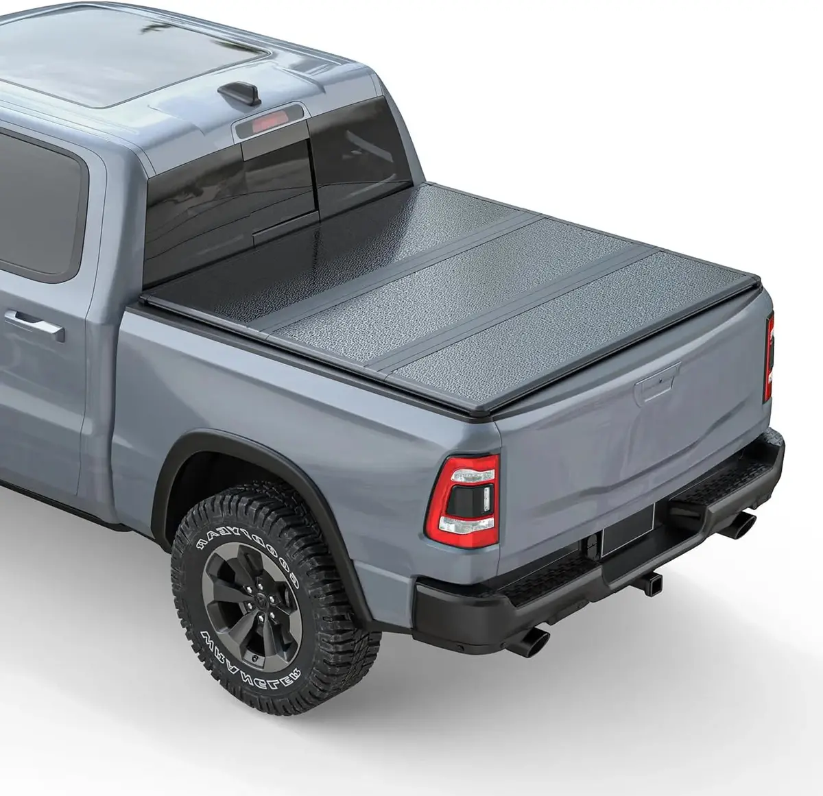 Hard Tri-Fold Truck Bed Tonneau Cover For 2002-2026 Dodge Ram 1500 1