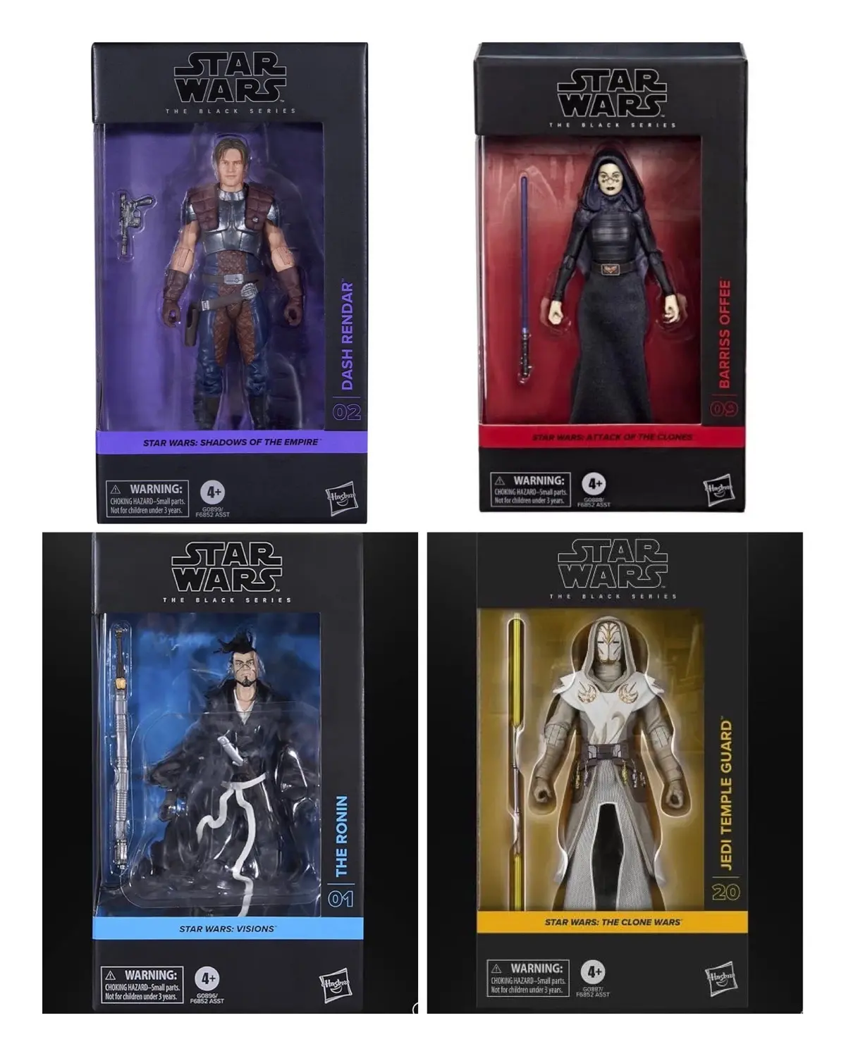Star Wars Black Series Wave 8 (4 Figure Set) 1