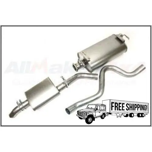 Silencer Rear Tail Pipe Exhaust System Muffler 1