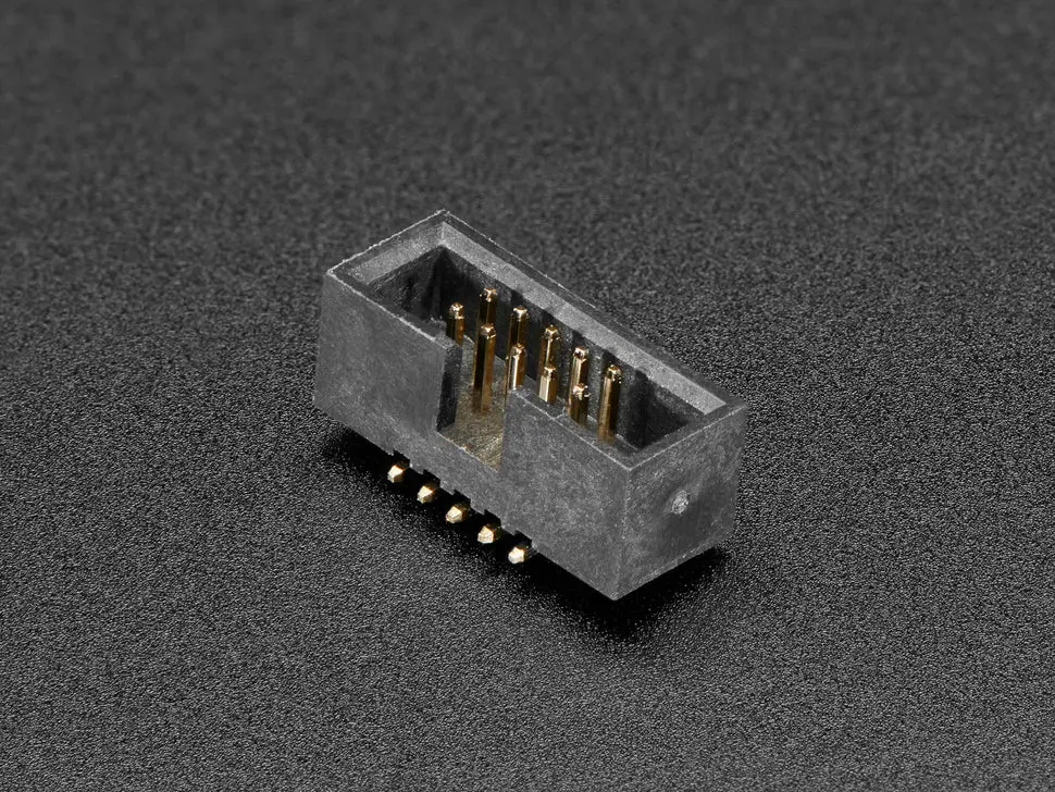 Swd 0.05" Pitch Connector - 10 Pin Smt Box Header 1