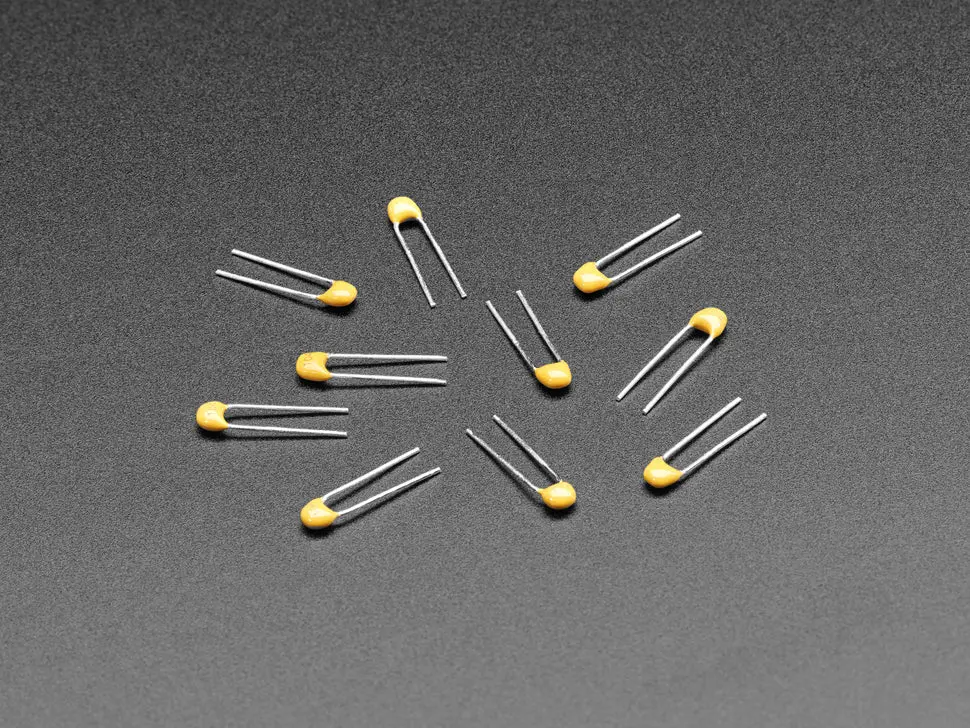 0.1Uf Ceramic Capacitors - 10 Pack 1