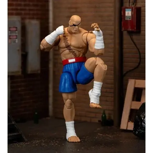 New In Stock! Jada Toys Ultra Street Fighter Ii Deluxe Sagat 6-Inch Figure 1