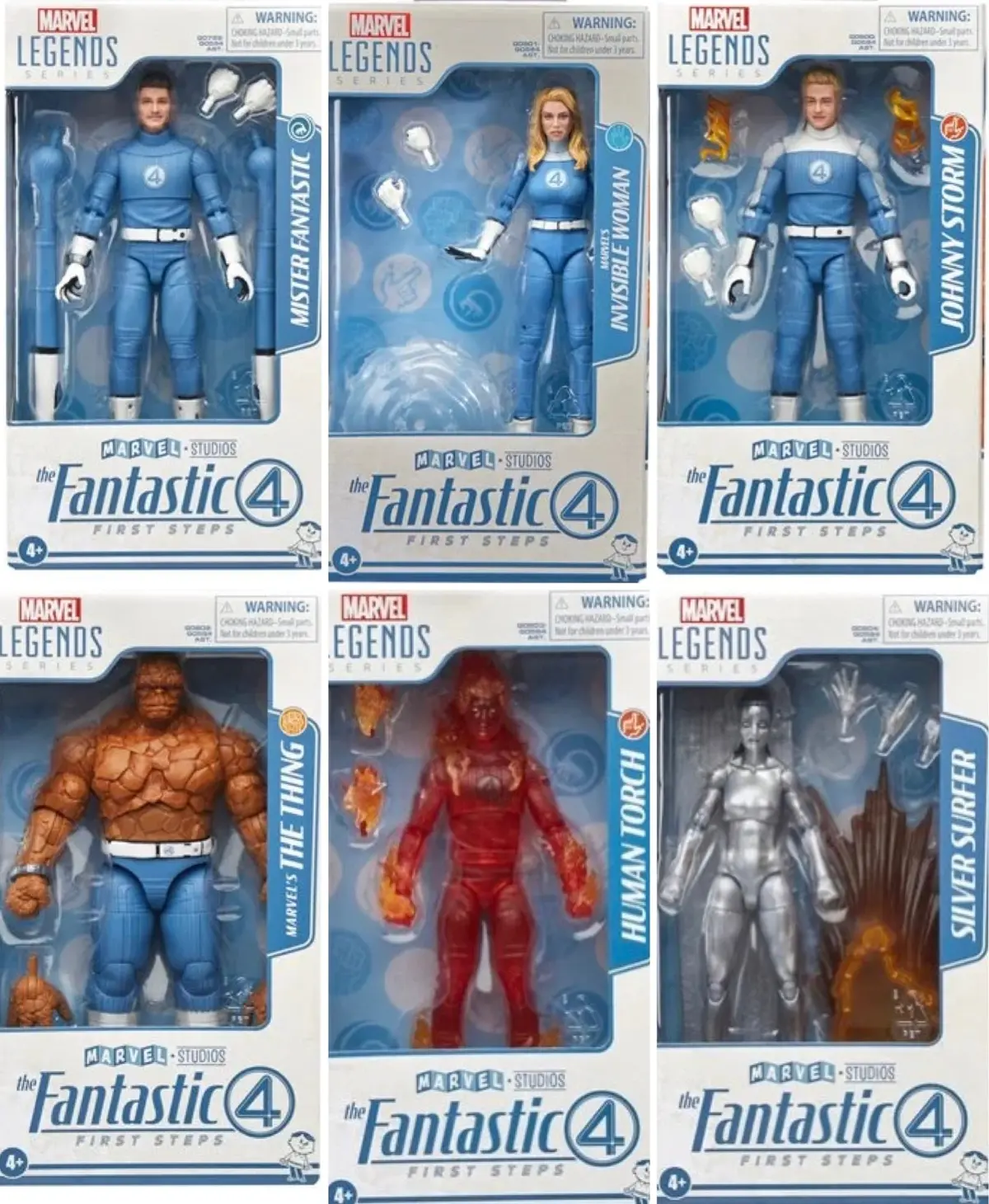Marvel Legends Fantastic Four First Steps Wave (6 Figure Set) 1