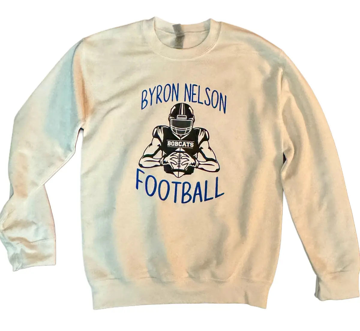 Bobcats Football Player Sweatshirt 1