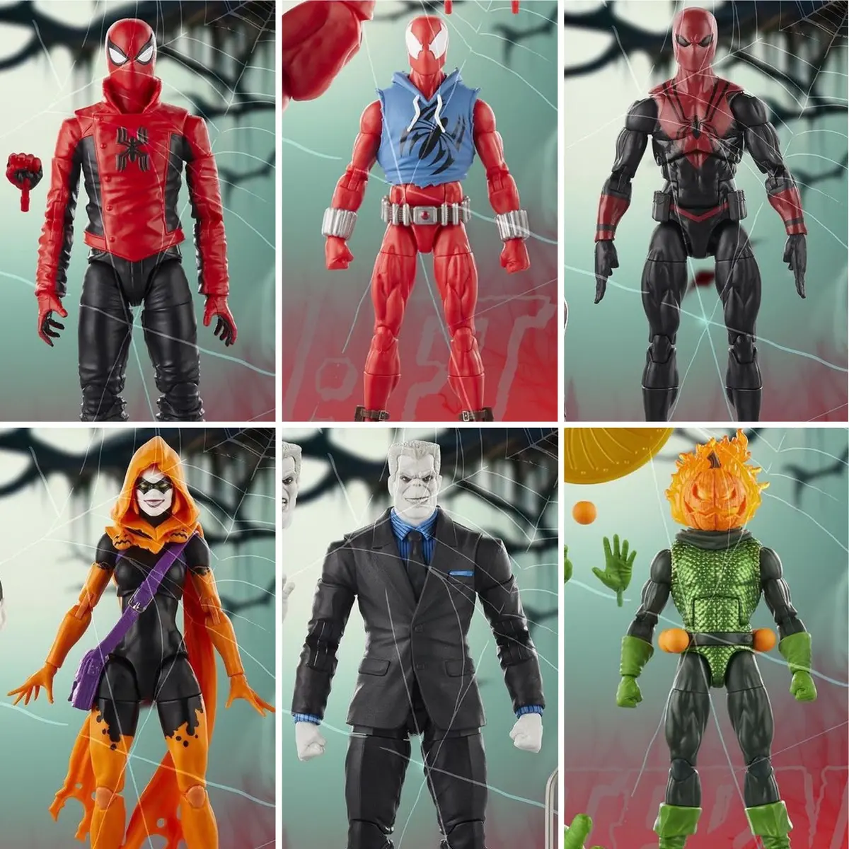 Marvel Legends Spiderman Retro Wave 2024 (6 Figure Set) 1