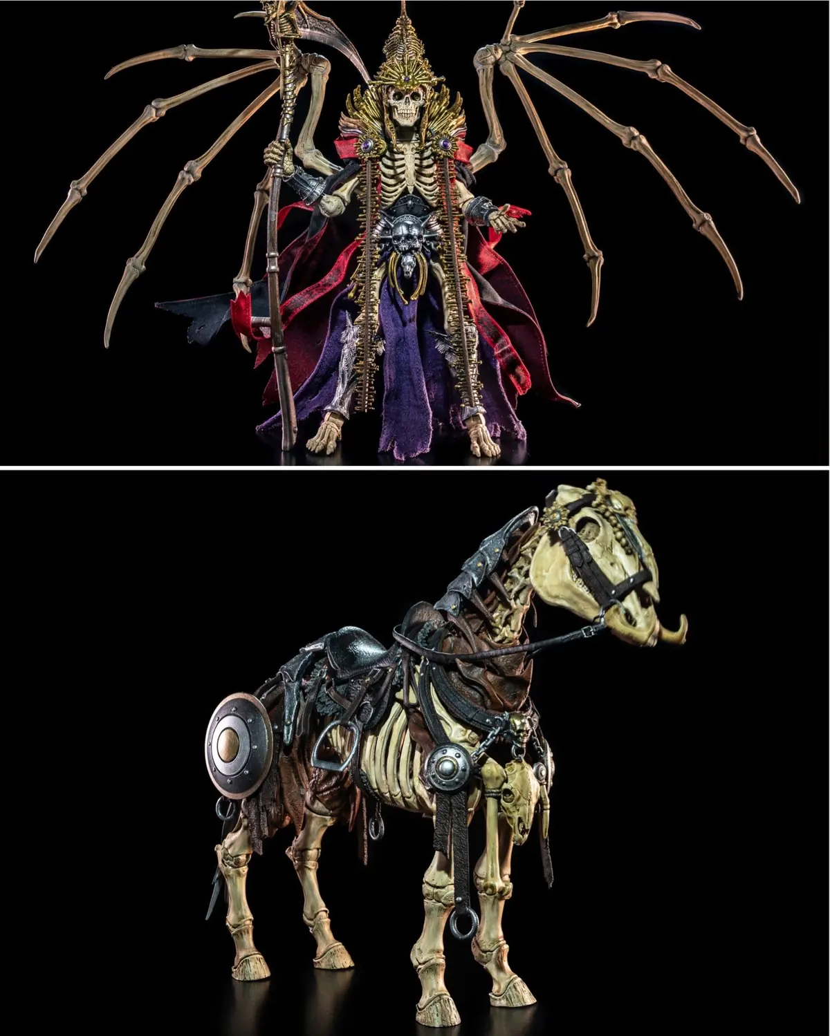 Mythic Legions Bundle - Necronominus + Conabus Skeletal Horse 1