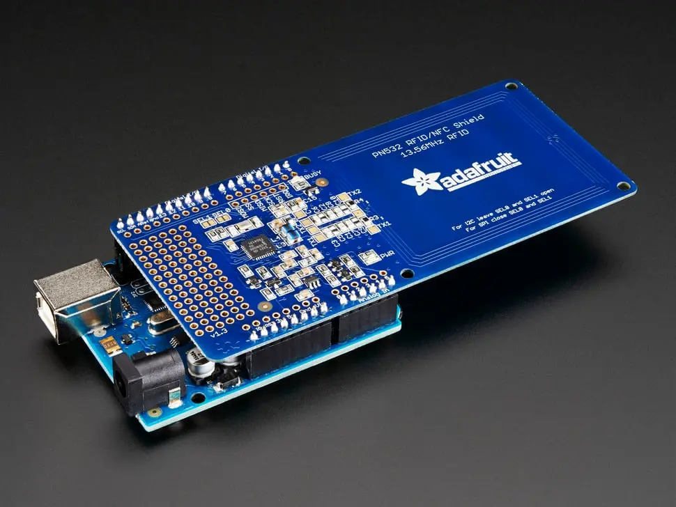 Adafruit Pn532 Nfc/Rfid Controller Shield For Arduino + Extras 1