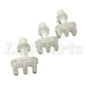 Double Brake Pipe Clips X10 1