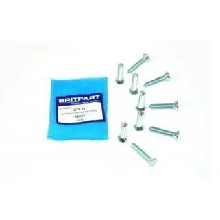 Door Hinge To Bulkhead Screw Set X10 1