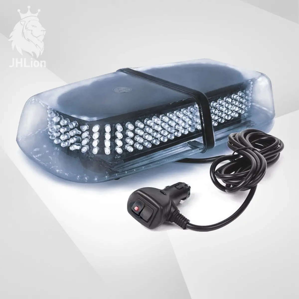 240 Led Strobe Light Rooftop Warning Flashing Beacon W/Magnetic Base 9