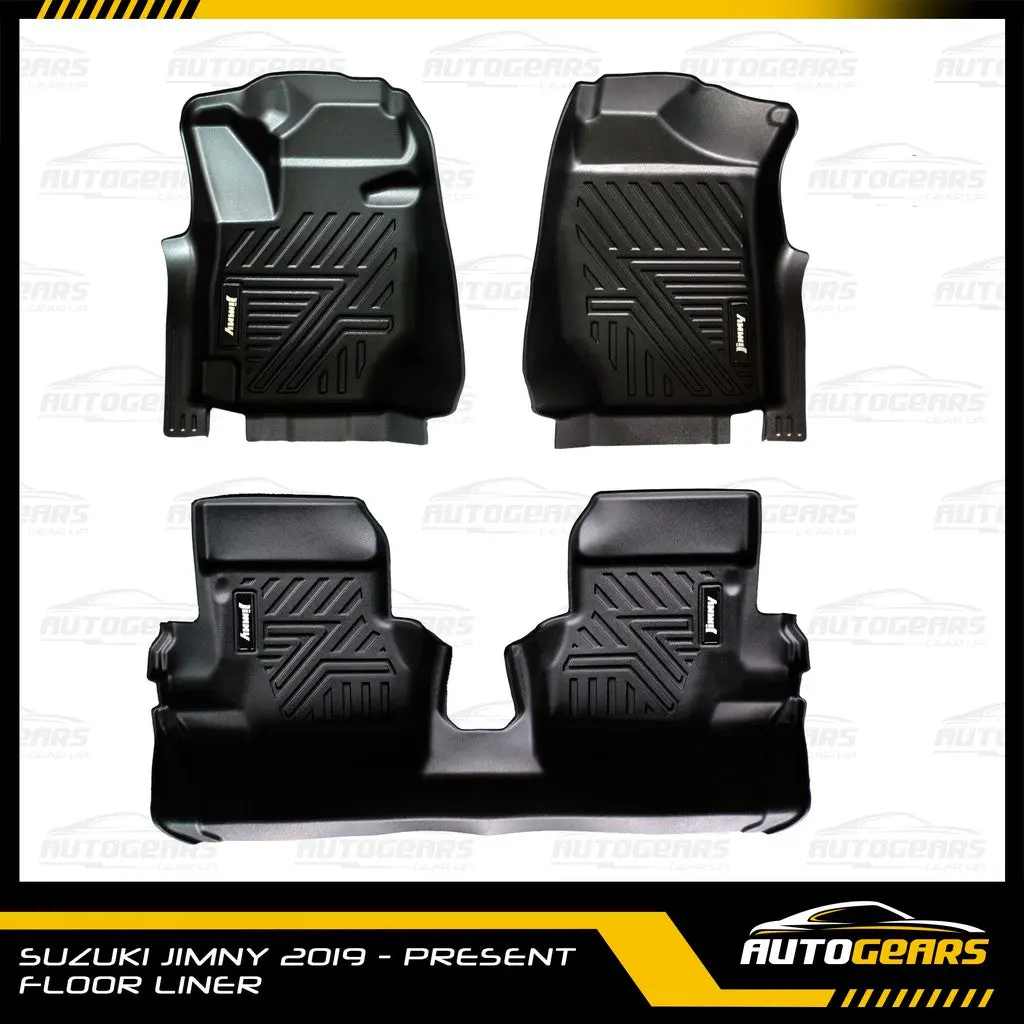 Suzuki Jimny Jb64 Jb74 (2019 - 2026) 3-Door Deep Dish Matting | Floor Liners 1