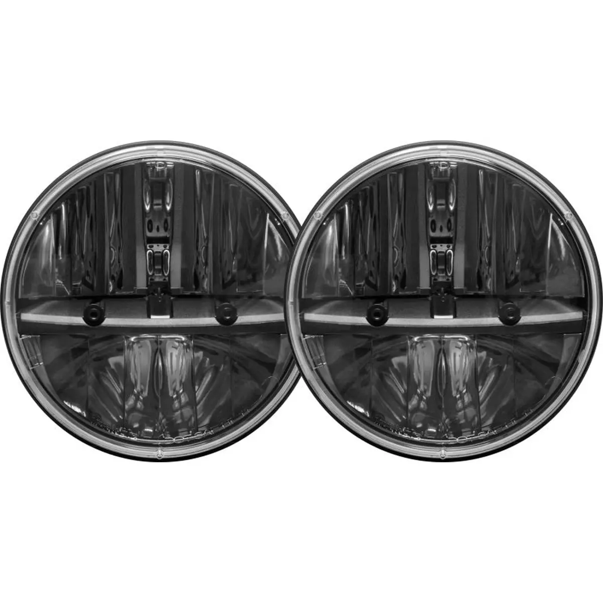 Rigid Industries 7In Round Headlights W/ Pwm Adaptors - Set Of 2 1