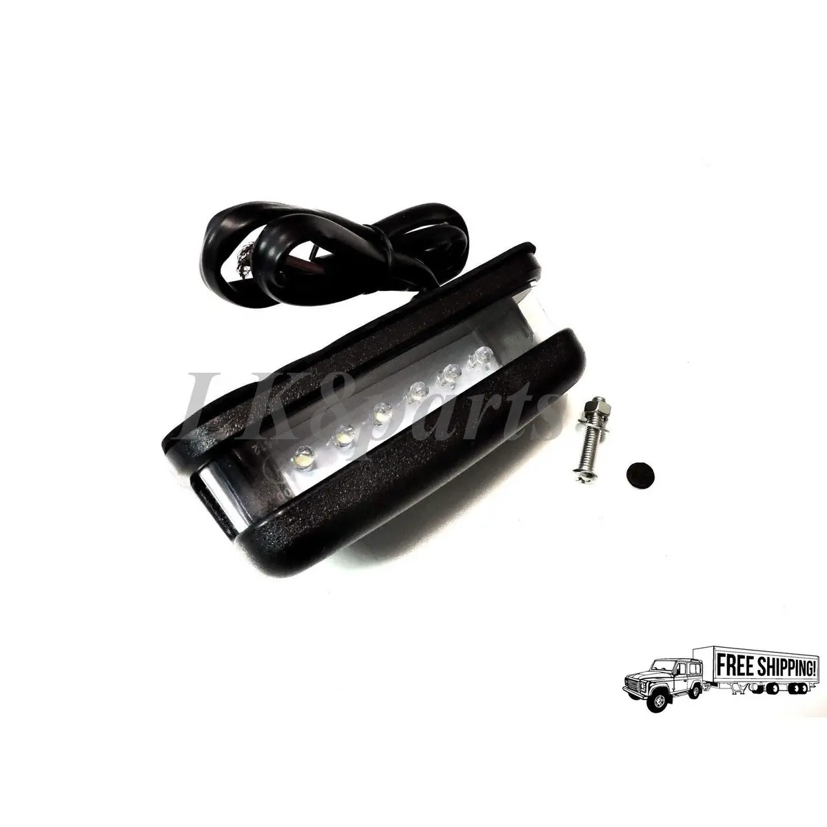 Led License Number Lamp Plate# 1
