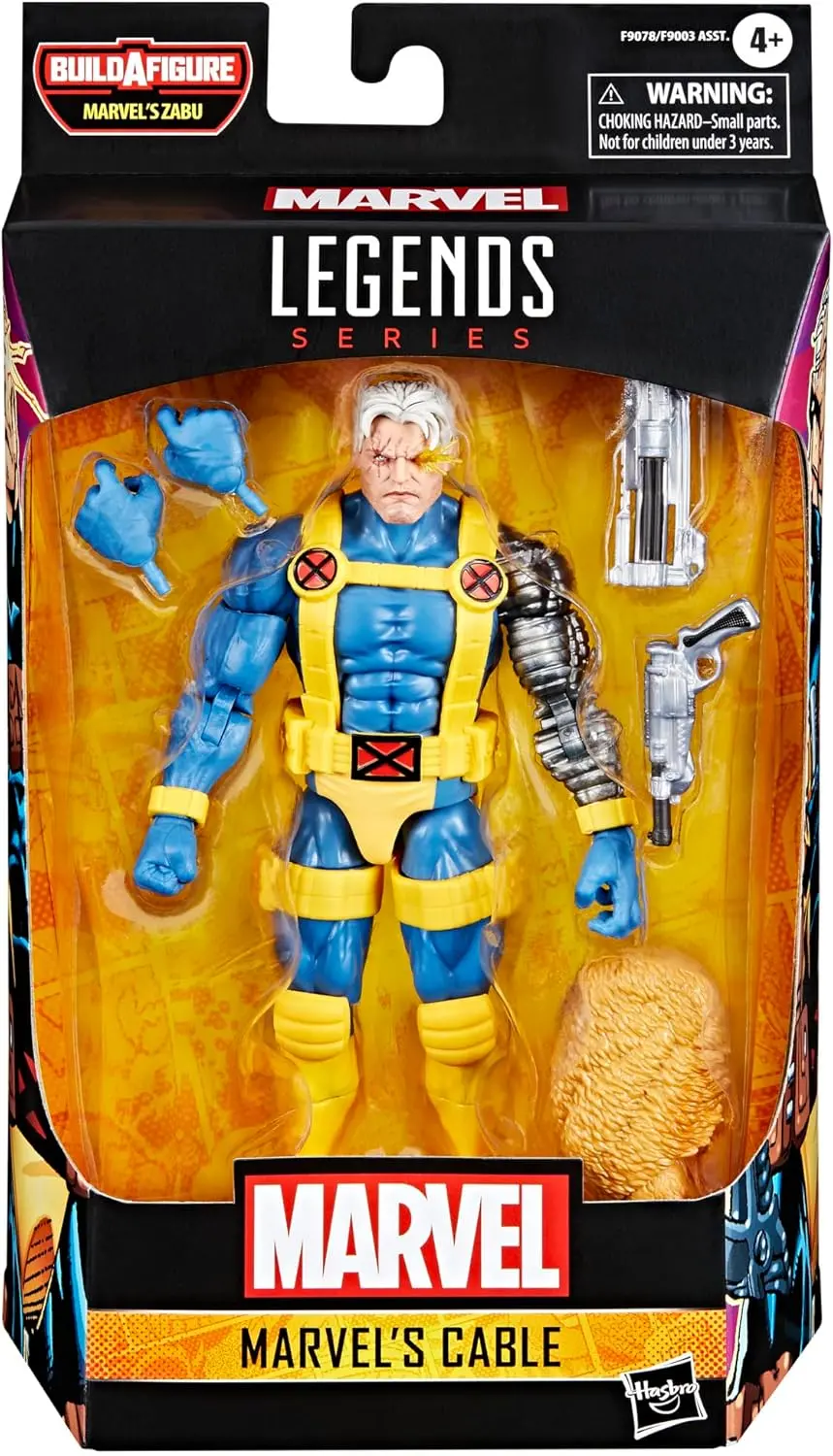 Marvel Legends Cable 6-Inch Figure 1