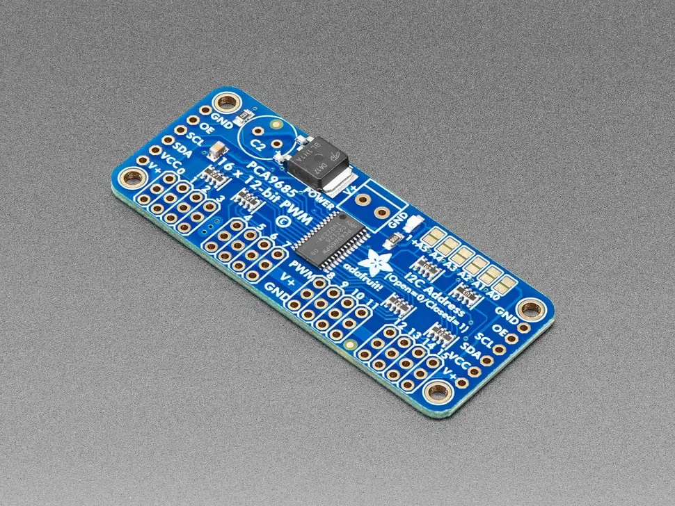 Adafruit 16-Channel 12-Bit Pwm/Servo Driver - I2c Interface (Pca9685) 1