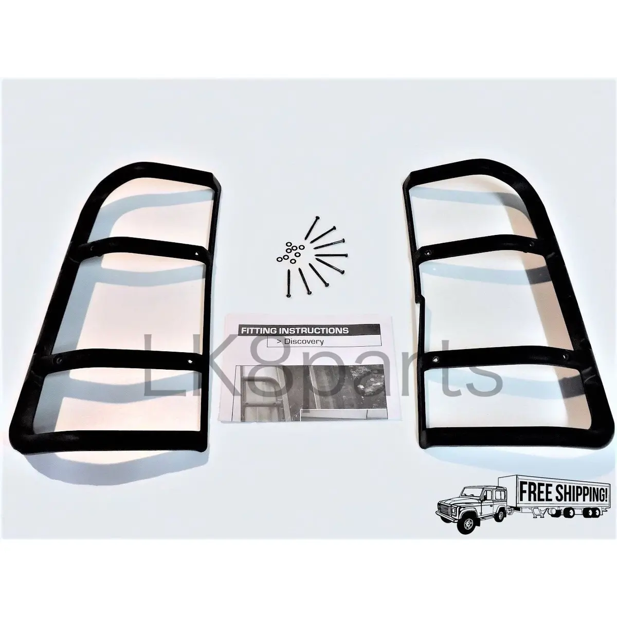 Rear Tail Light Lamp Guards Set Pair 1