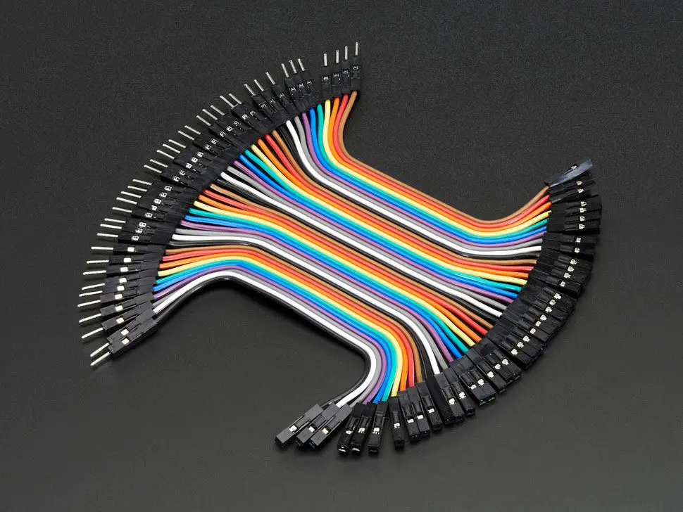 Premium Female/Male 'Extension' Jumper Wires - 40 X 3" (75Mm) 1