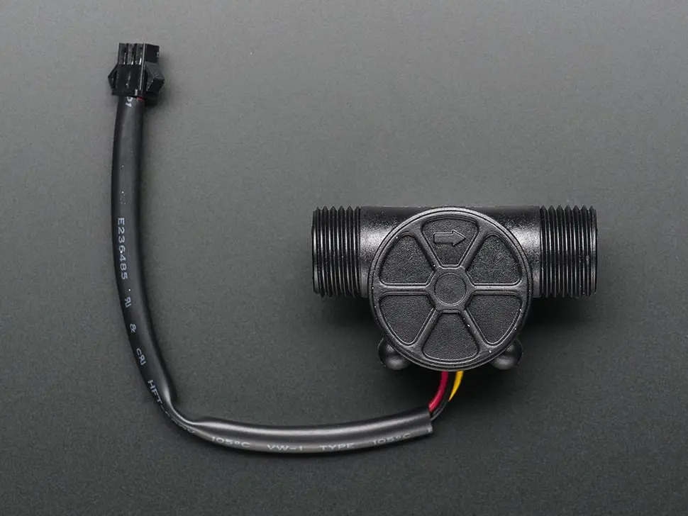 Liquid Flow Meter - Plastic 1/2" Nps Threaded 1