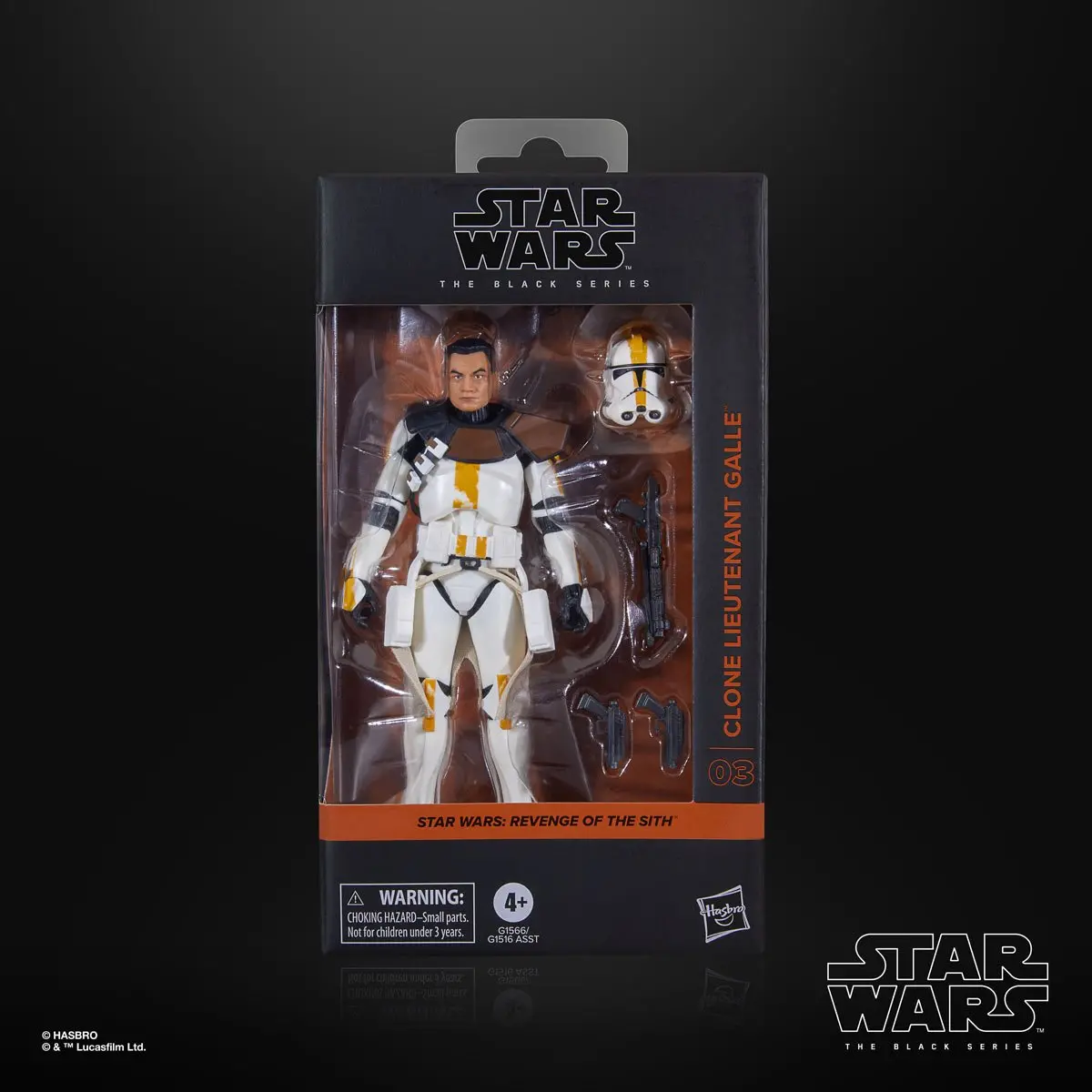 Star Wars Black Series Lt. Galle 6-Inch Figure 1