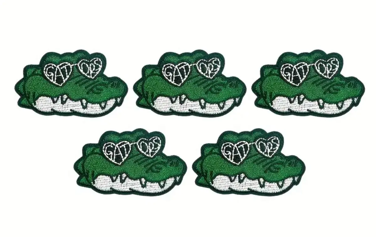 Alligator Iron On Patches 1