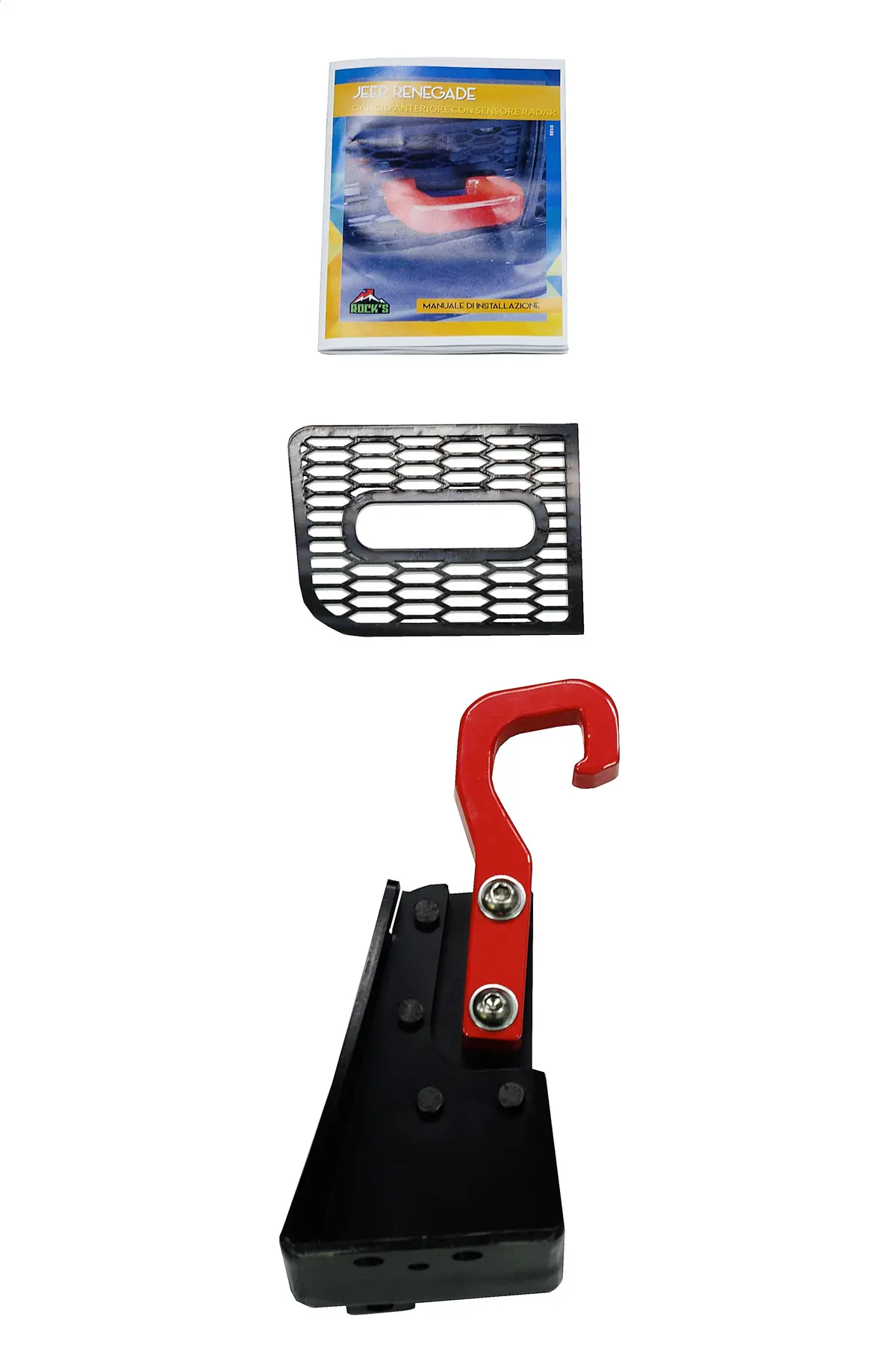 Kit Gancio Anteriore Rosso Lato Passeggero 1