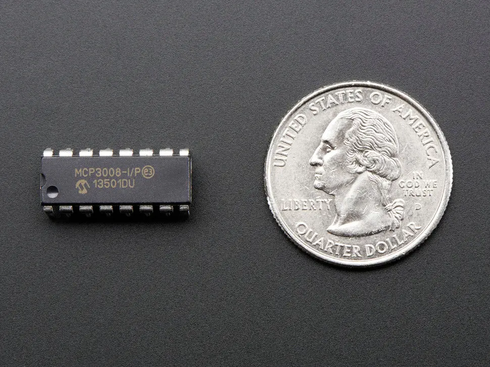 Mcp3008 - 8-Channel 10-Bit Adc With Spi Interface 2