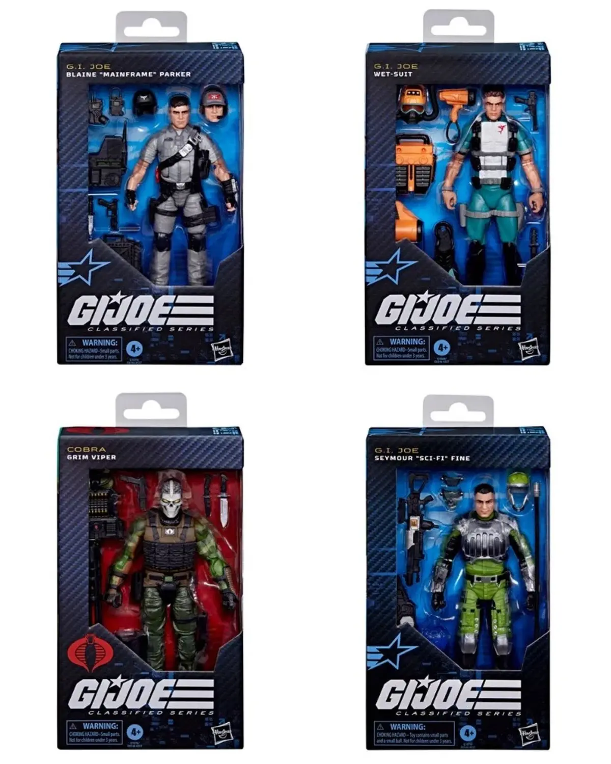Gi Joe Classified Wave 15 (4 Figure Set) 1